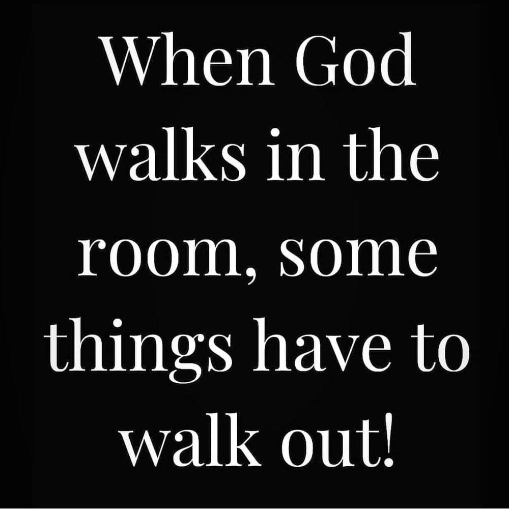 God doesn’t want us to stay the same as we came.
